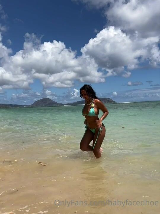 Kiki Kattan POV Blowjob in Public with Huge Facial Cumshot