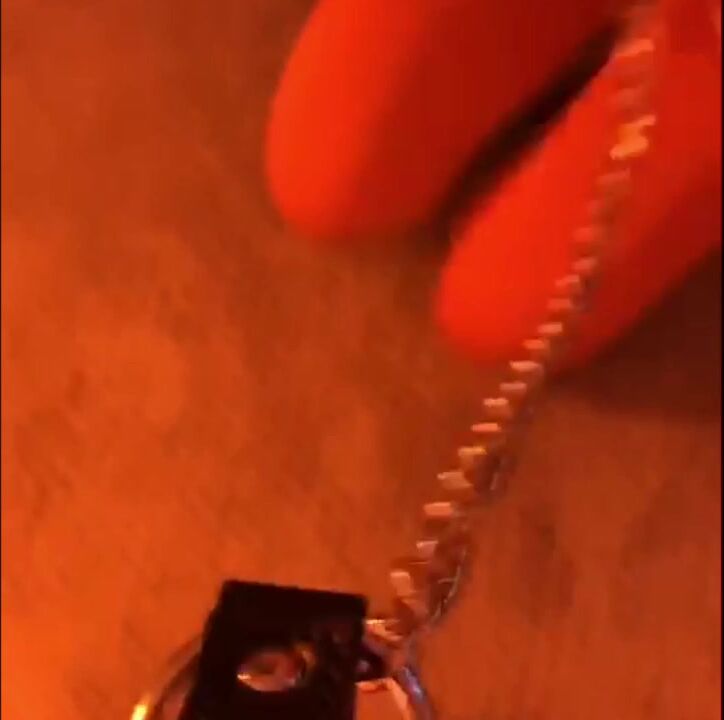 Arietta Adams Blowjob On The Leash