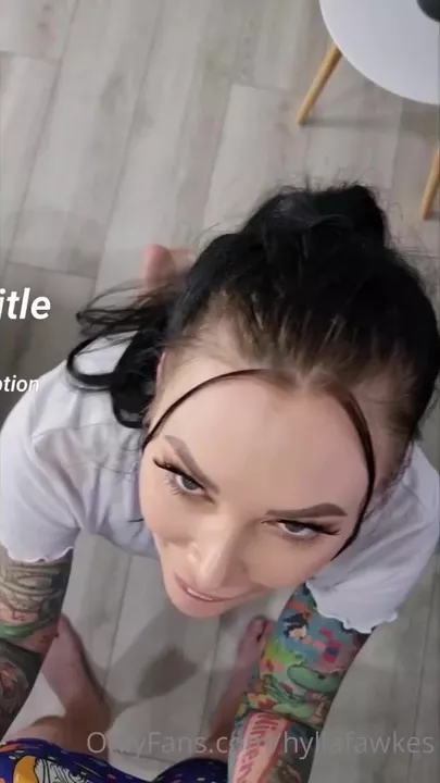 Hylia Fawkes Exclusive Blowjob Tape with Facial