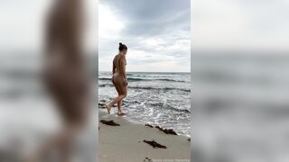 Fil0nenk0 Fully Nude On The Public Beach