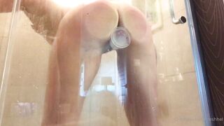 Freshhel In The Shower With Dildo