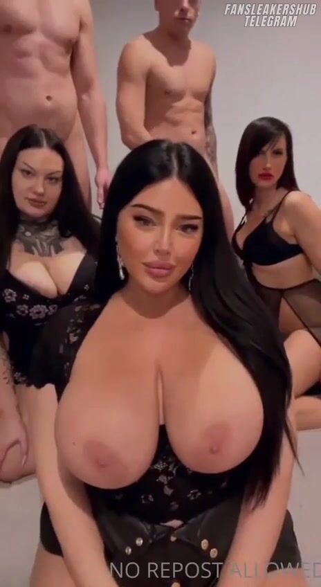 Orgy With Claudia Rivier