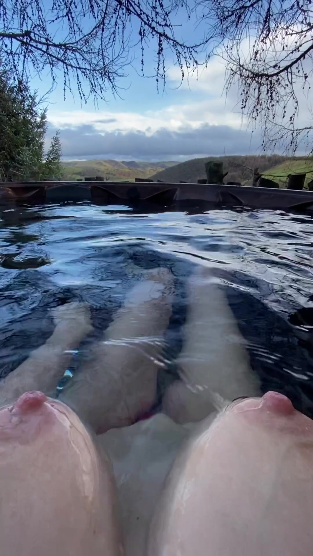 Lookingformargot Nipples Close Up In The Outdoor Pool Her POV